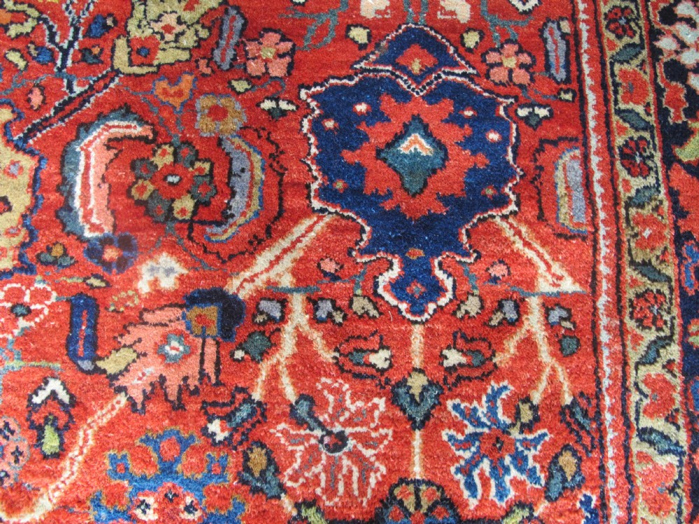 Colourful Mahal Carpet, Persia, Circa 1910, 3.70m x 2.78m (12'1