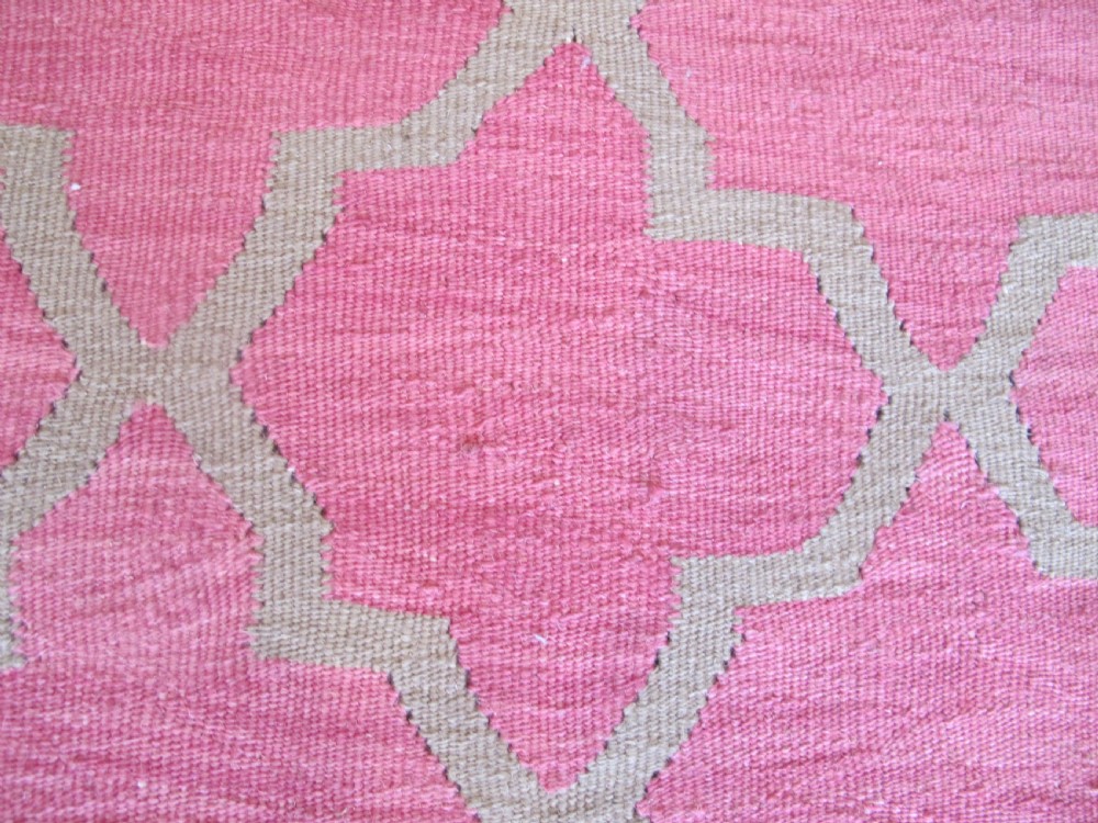 A Very Pretty Indian Wool Dhurrie, Circa 1900, 3.75m x 2.45m (12'3