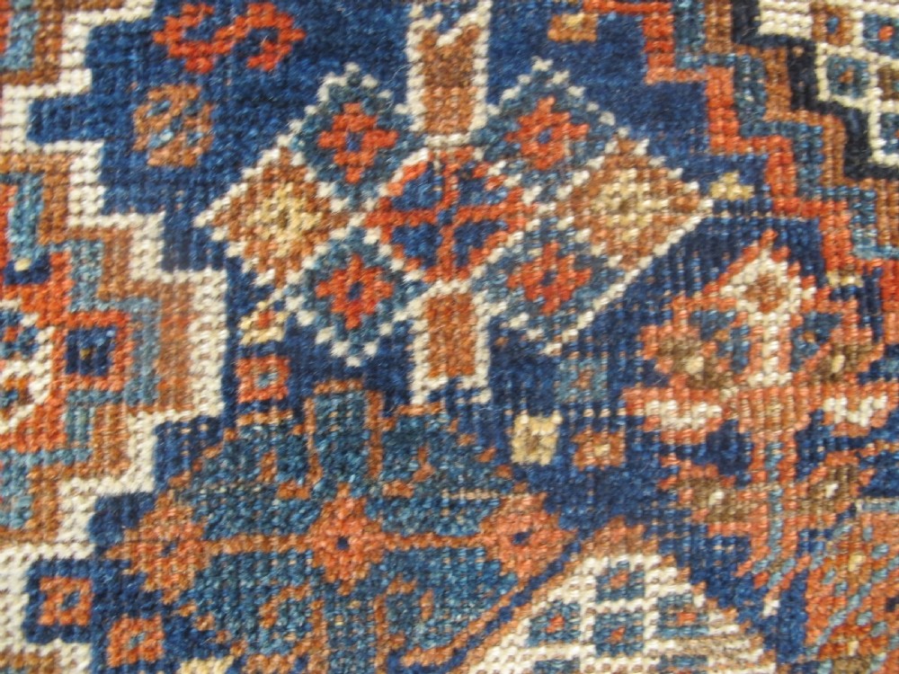 Pretty Persian Tribal Wool Rug, Circa 1890, 1.53m x 1.02m View XII