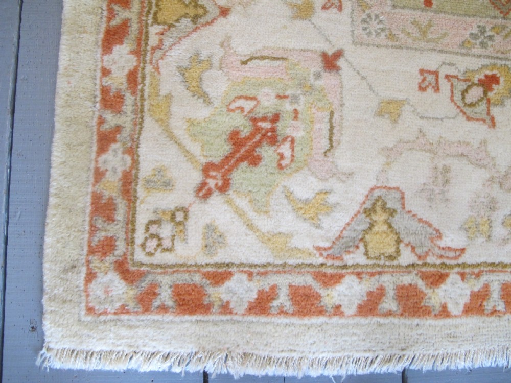 Antique Oushak Wool Carpet, 3.91m x 2.92m (11'10