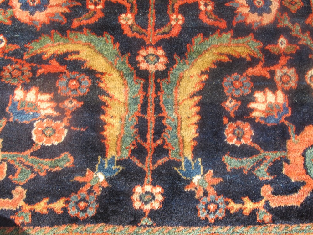 Decorative Mahal Wool Carpet, West Persia, Circa 1910, 3.55m x 2.63m (11' 8