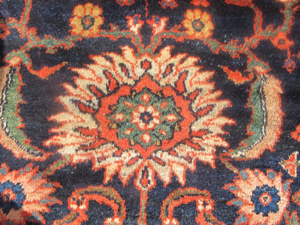 Decorative Mahal Wool Carpet, West Persia, Circa 1910, 3.55m x 2.63m (11' 8