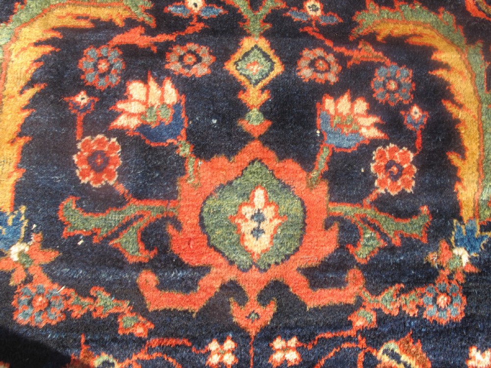 Decorative Mahal Wool Carpet, West Persia, Circa 1910, 3.55m x 2.63m (11' 8