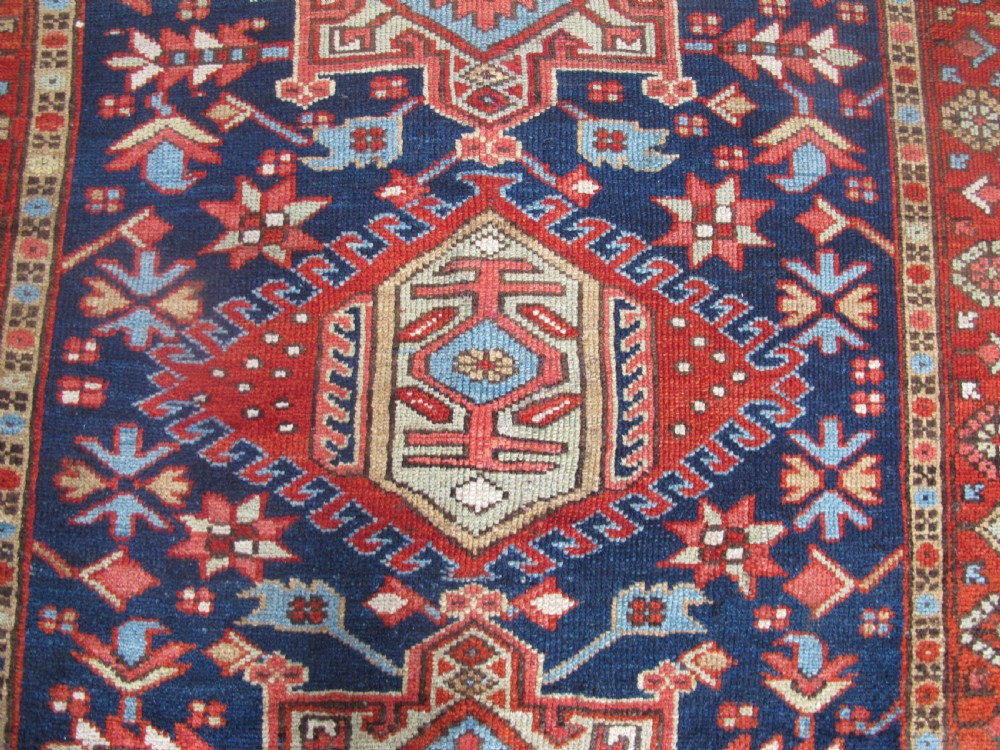 Cute 19th Century Persian Karaja Rug, 1.36m x 1.07m View VII