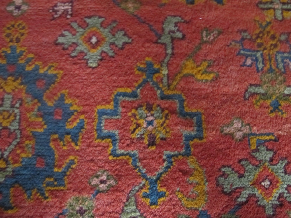 Highly Decorative Oushak Carpet, Turkey, Circa 1880, 4.68m x 3.43m View IX