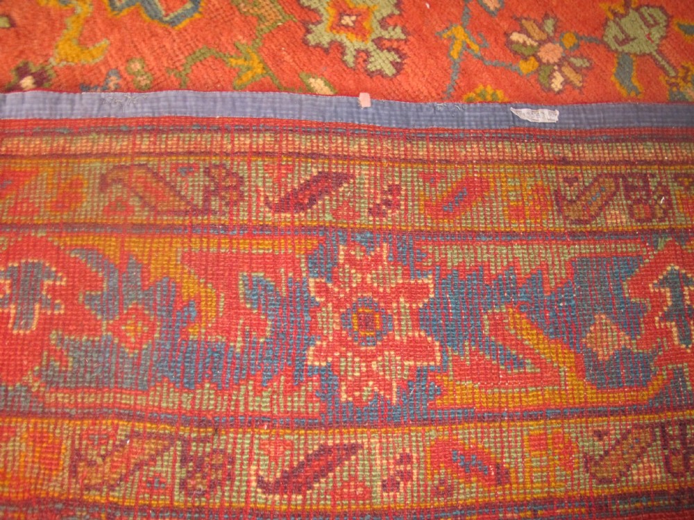 Highly Decorative Oushak Carpet, Turkey, Circa 1880, 4.68m x 3.43m View X