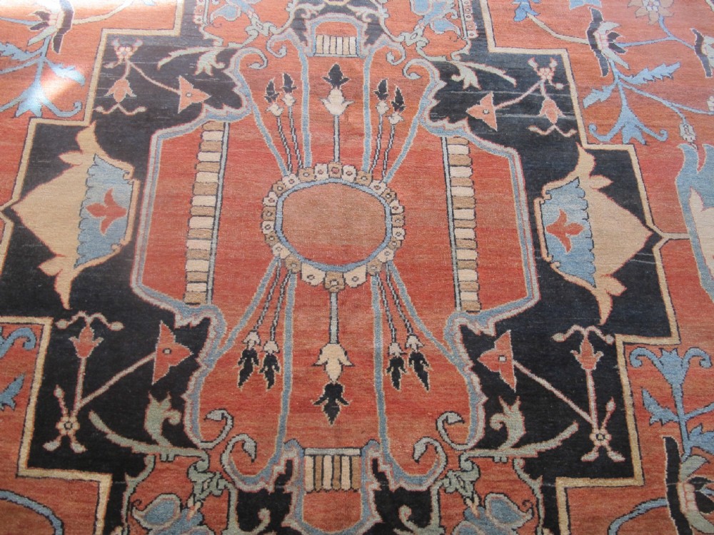 Striking North-West Persian Carpet, Circa 1890, 4.40m x 3.32m View IV