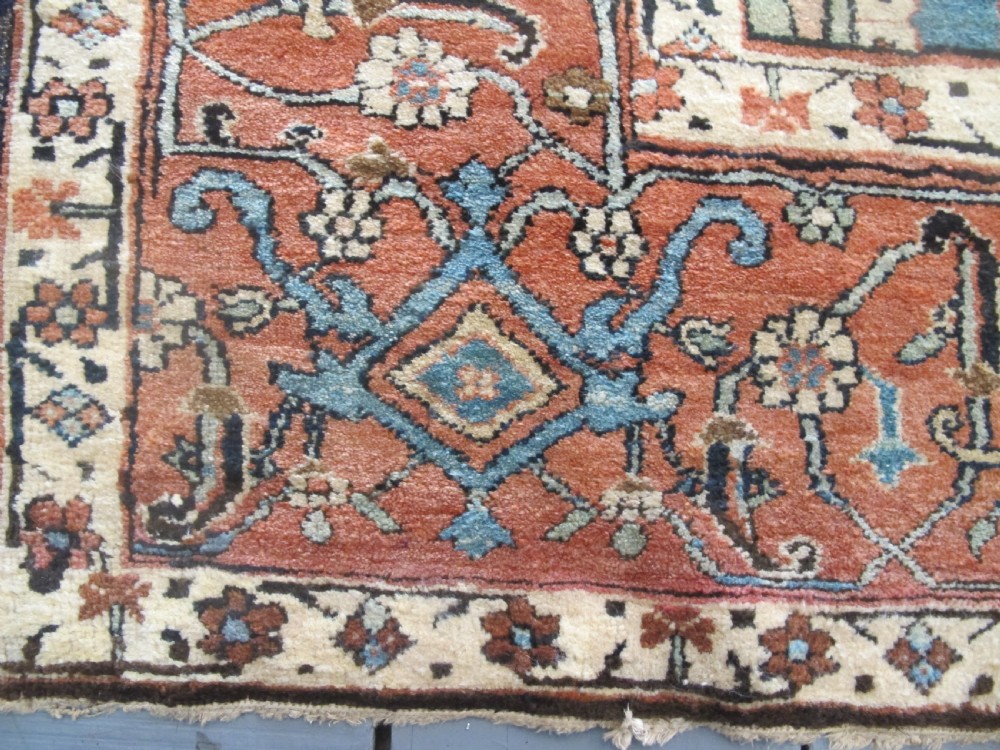 Striking North-West Persian Carpet, Circa 1890, 4.40m x 3.32m View VI