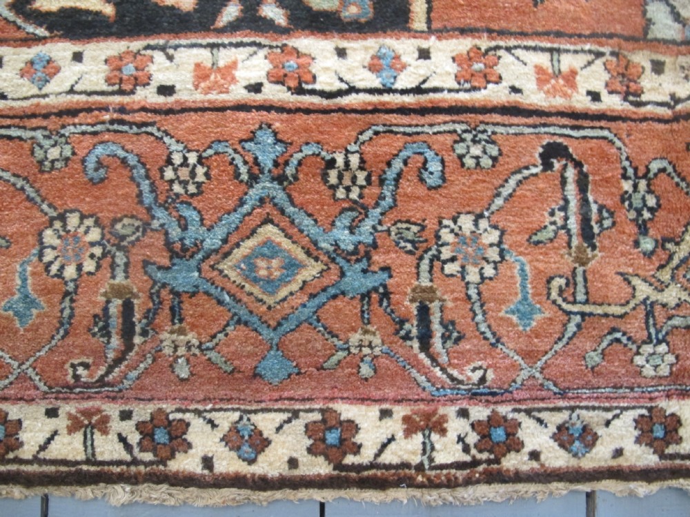 Striking North-West Persian Carpet, Circa 1890, 4.40m x 3.32m View VIII
