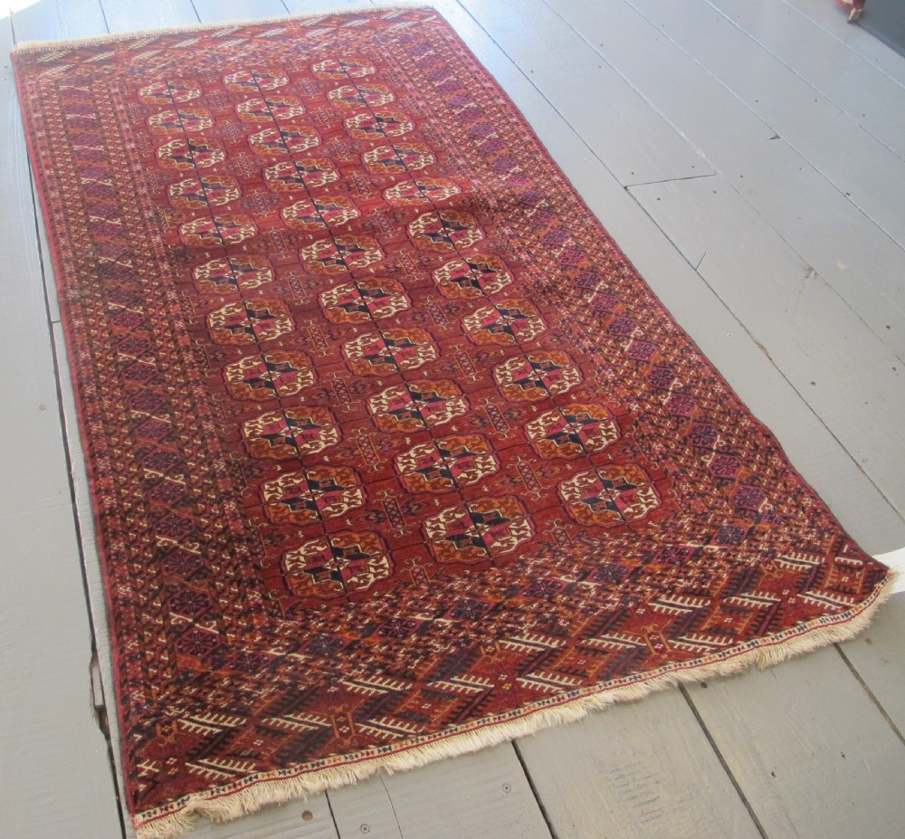 Fine Antique Tekke Bokhara Rug in an Interesting Size 2.00m x 1.10m View VIII