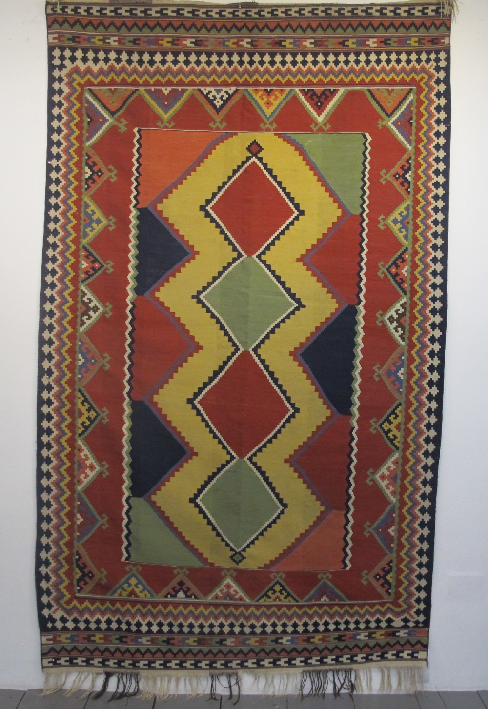 Fine South-West Persian Kilim, Circa 1900, 2.50m x 1.49m