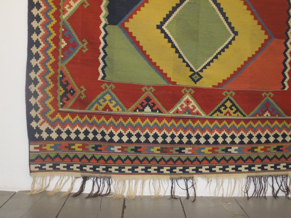 Fine South-West Persian Kilim, Circa 1900, 2.50m x 1.49m View III