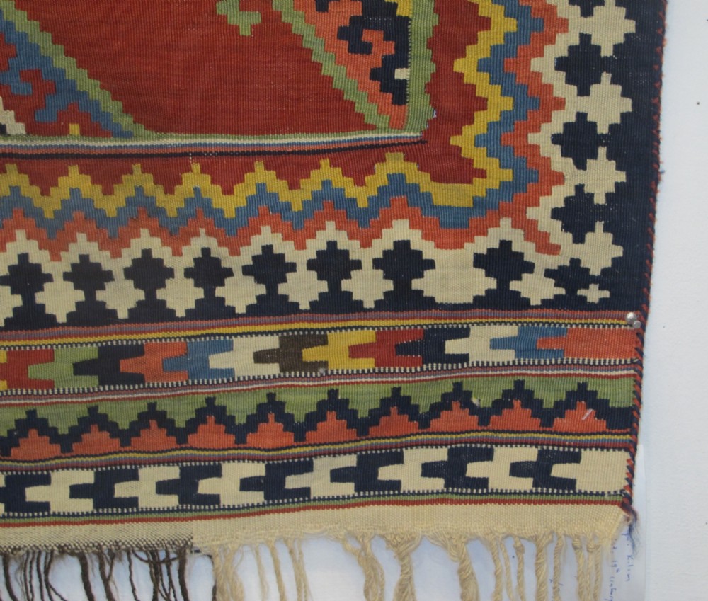 Fine South-West Persian Kilim, Circa 1900, 2.50m x 1.49m View VI