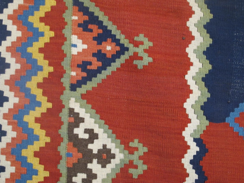 Fine South-West Persian Kilim, Circa 1900, 2.50m x 1.49m View VIII