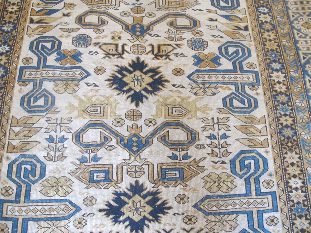 Fine Caucasian Rug, Circa 1900, 1.48m x 1.17m View III