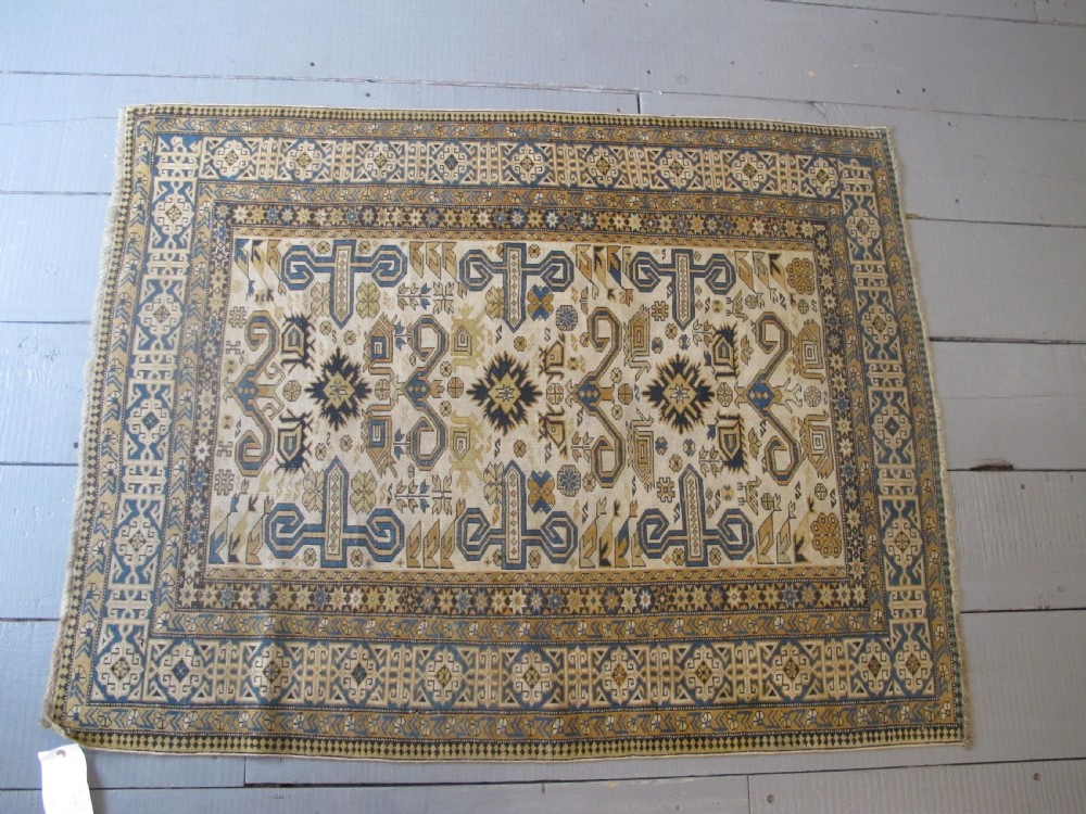 Fine Caucasian Rug, Circa 1900, 1.48m x 1.17m View VII