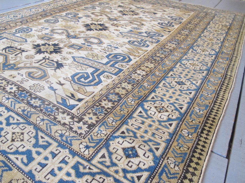 Fine Caucasian Rug, Circa 1900, 1.48m x 1.17m View VIII