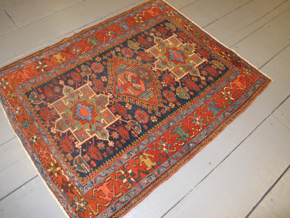 Exceptional Small Heriz Rug, Circa 1880, 1.37m x 1.10m (54' x 44') View III