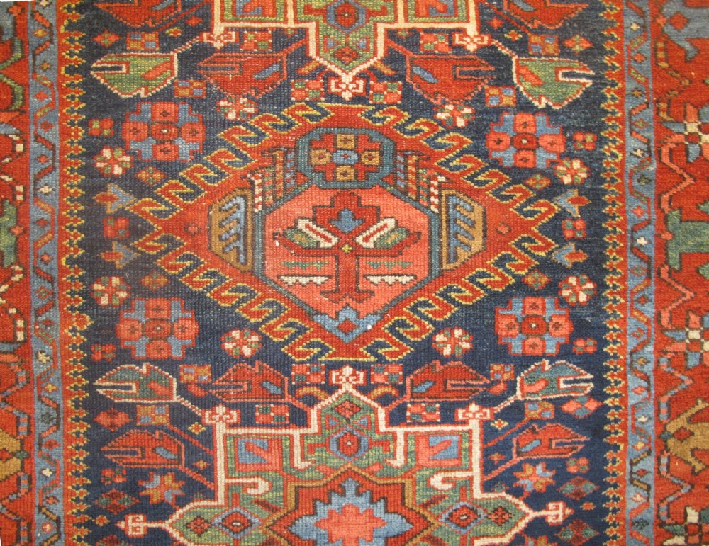 Exceptional Small Heriz Rug, Circa 1880, 1.37m x 1.10m (54' x 44') View VI
