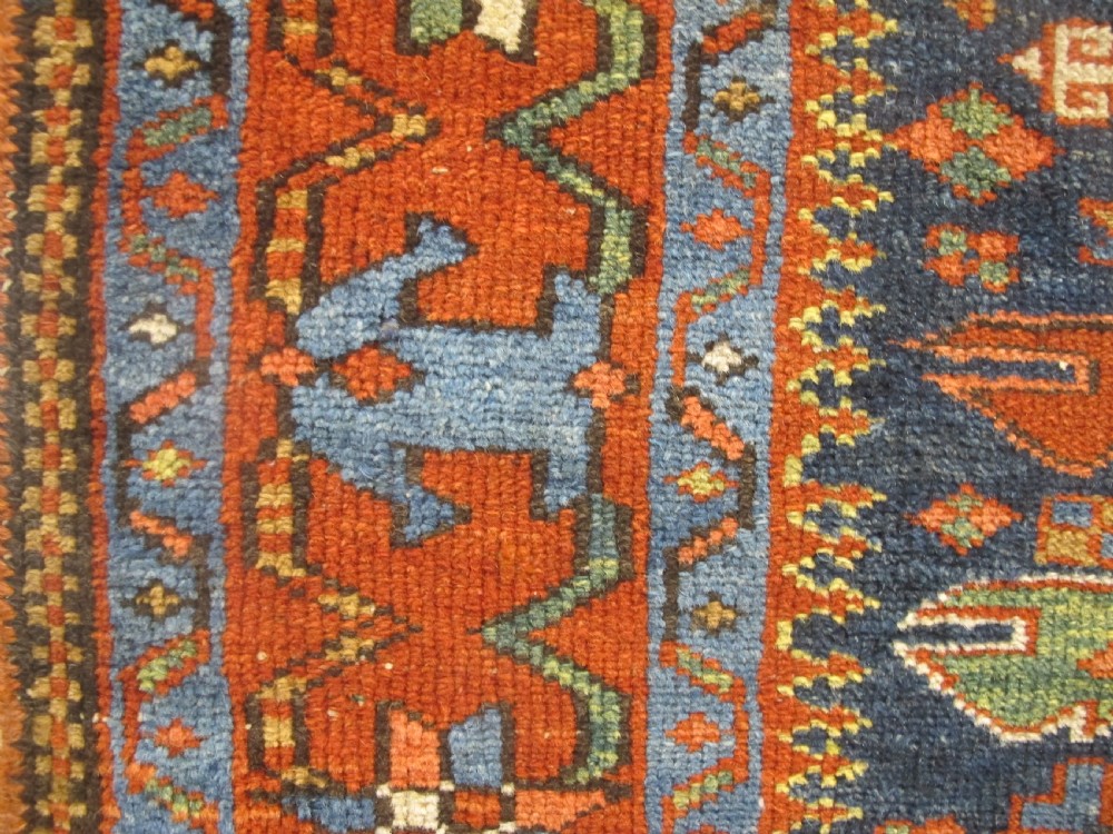 Exceptional Small Heriz Rug, Circa 1880, 1.37m x 1.10m (54' x 44') View VIII