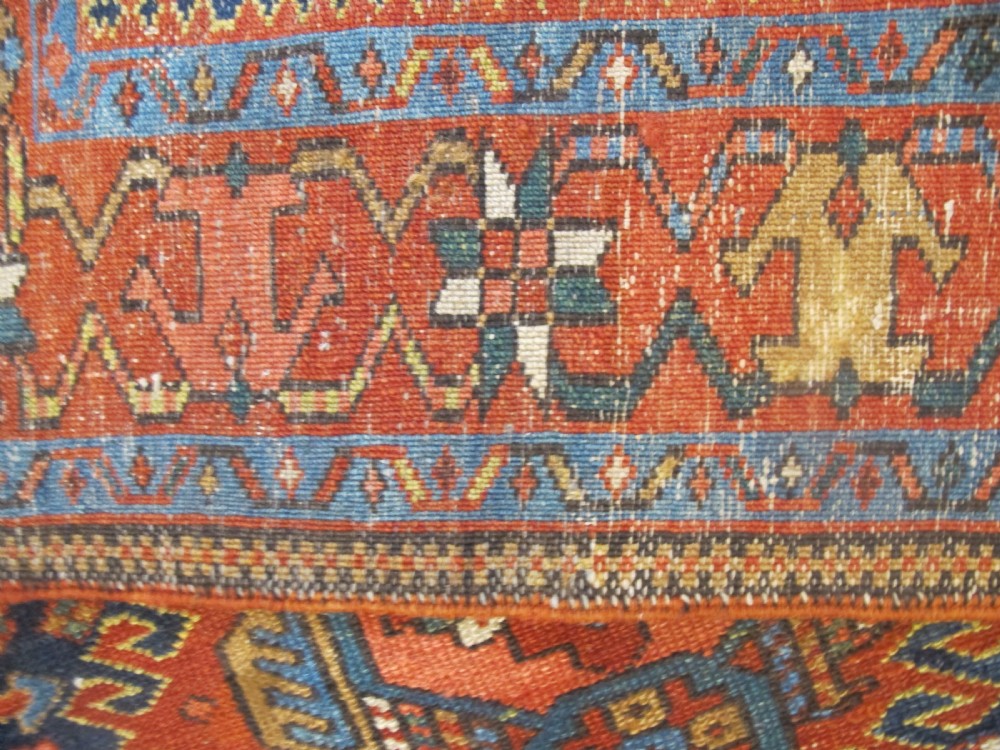 Exceptional Small Heriz Rug, Circa 1880, 1.37m x 1.10m (54' x 44') View X