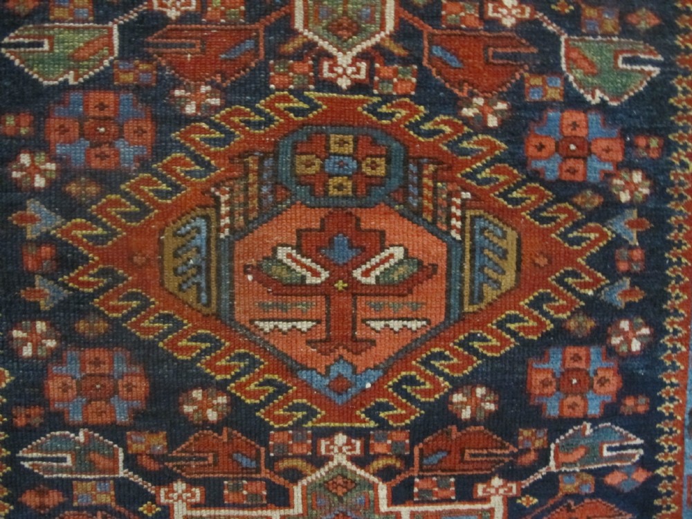 Exceptional Small Heriz Rug, Circa 1880, 1.37m x 1.10m (54' x 44') View XII