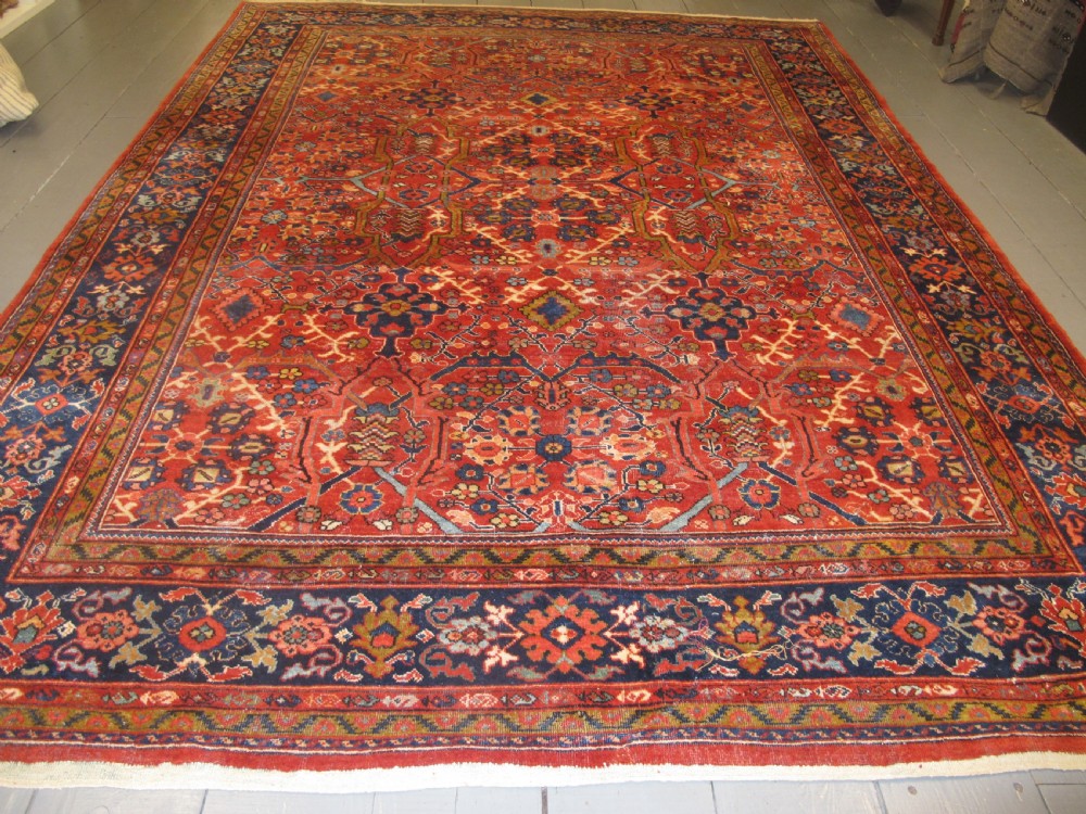 Persian Mahal Carpet, Circa 1900, 3.67m x 2.72m (12' x 9')