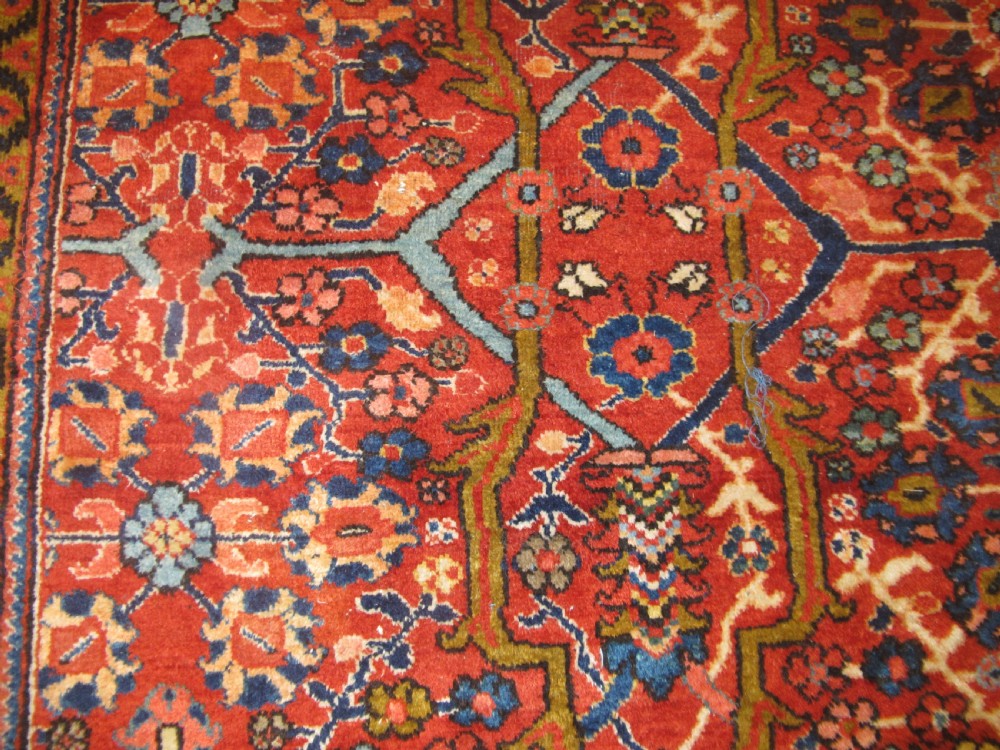 Persian Mahal Carpet, Circa 1900, 3.67m x 2.72m (12' x 9') View VII