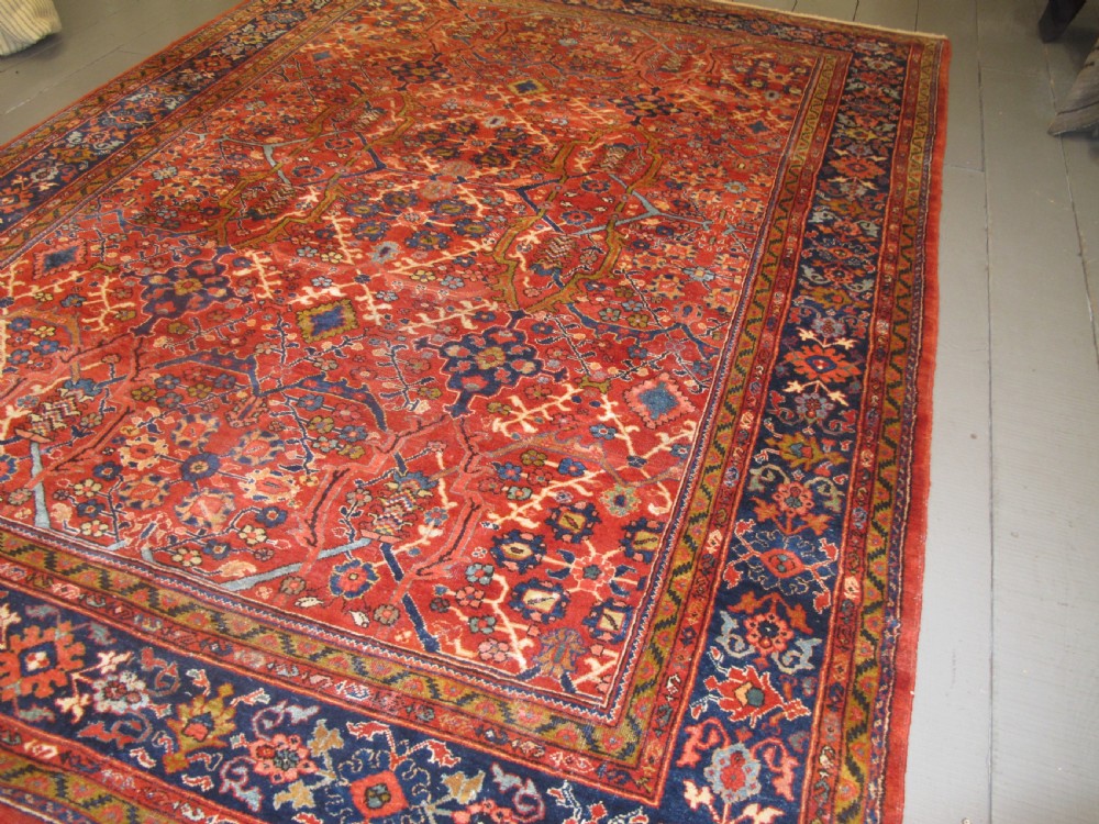 Persian Mahal Carpet, Circa 1900, 3.67m x 2.72m (12' x 9') View IX