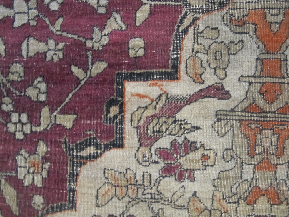 Fine Isfahan Rug, Central Persia, Circa 1890, 1.94m x 1.35m (6'4 x 4'4) View IX
