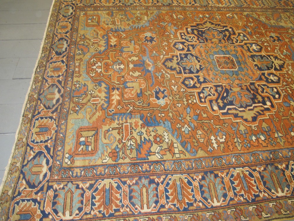 Heriz Carpet, North-West Persia, circa 1890, 3.30m x 2.47m View X