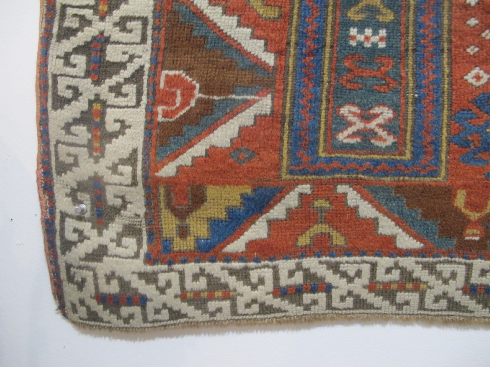 Early Caucasian Rug, Circa 1870, 1.36m x 0.91m (4'5 x 3') View III