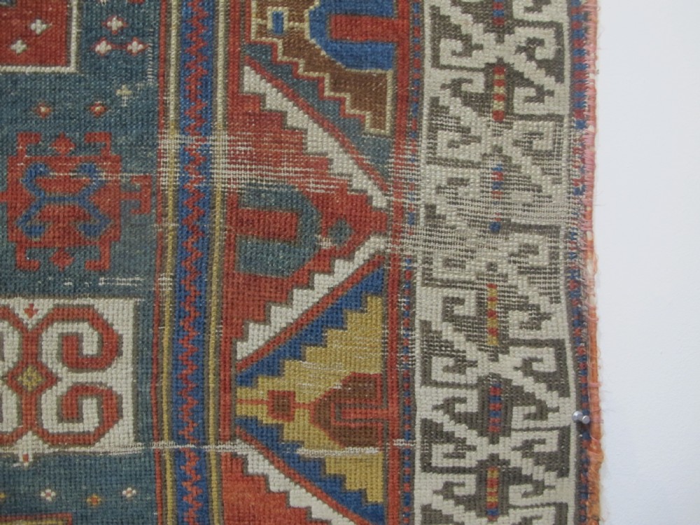 Early Caucasian Rug, Circa 1870, 1.36m x 0.91m (4'5 x 3') View V