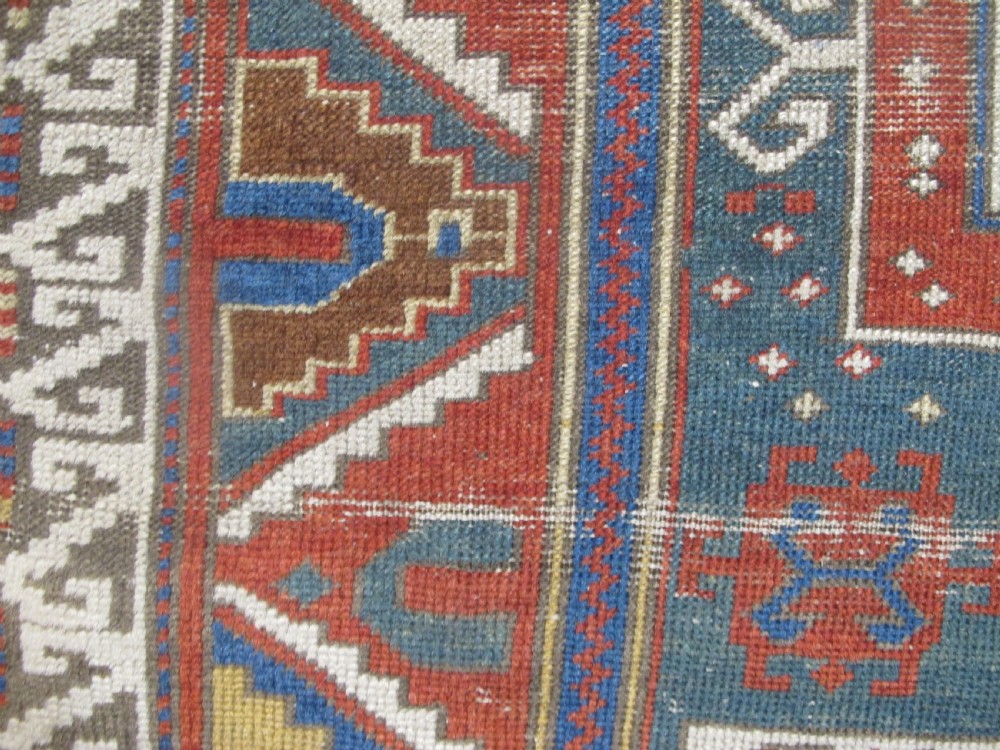 Early Caucasian Rug, Circa 1870, 1.36m x 0.91m (4'5 x 3') View VI