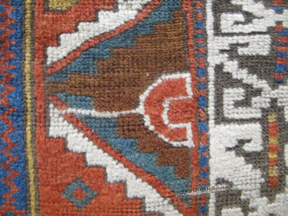 Early Caucasian Rug, Circa 1870, 1.36m x 0.91m (4'5 x 3') View X