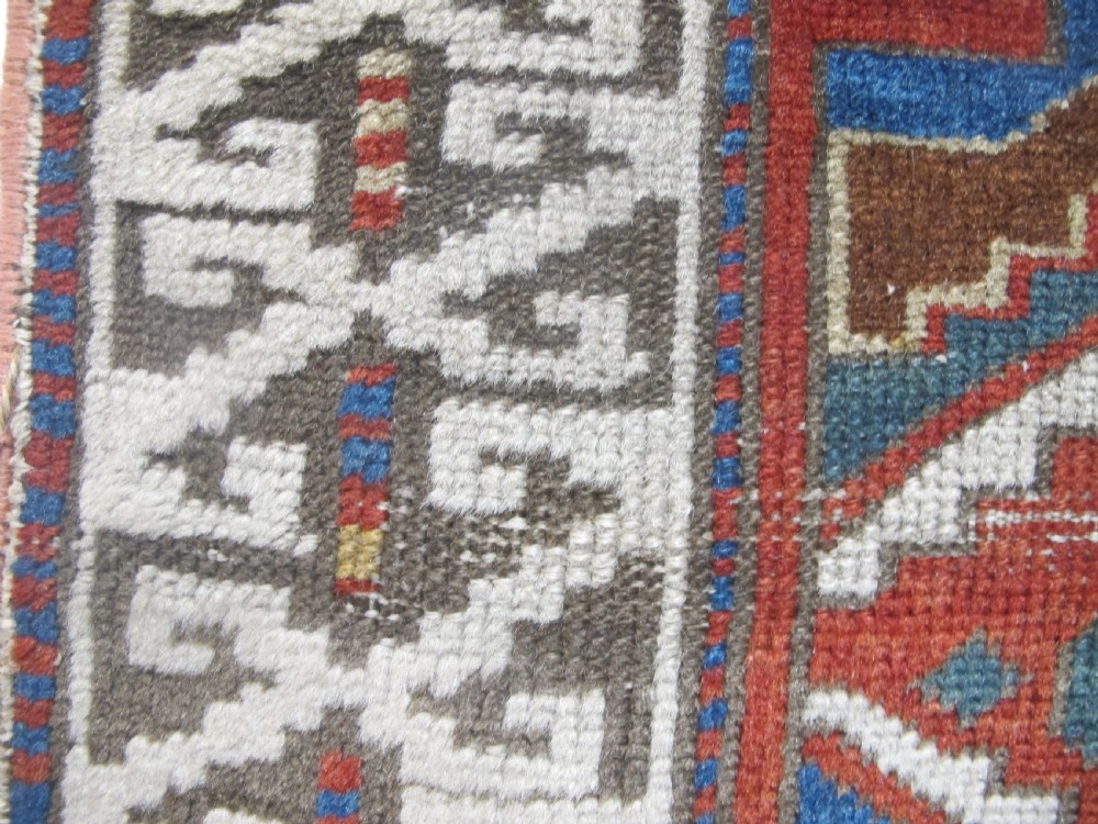 Early Caucasian Rug, Circa 1870, 1.36m x 0.91m (4'5 x 3') View XI