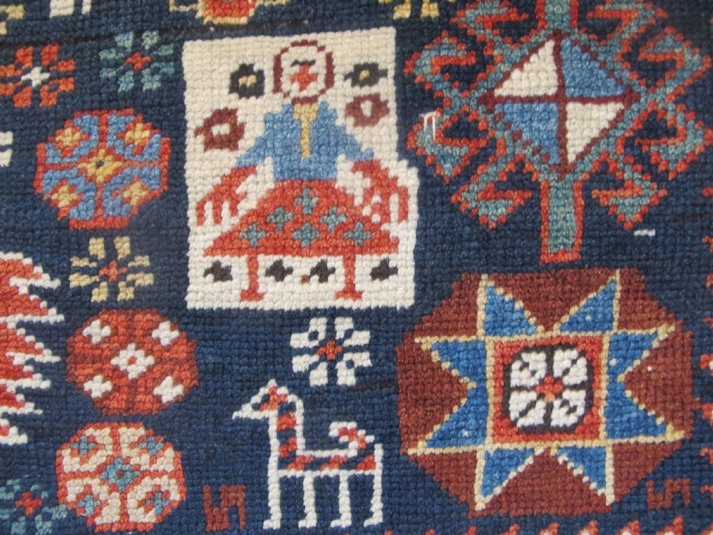 Exceptional Karagashli Shirvan Rug, Circa 1880 1.50m x 1.15m (59