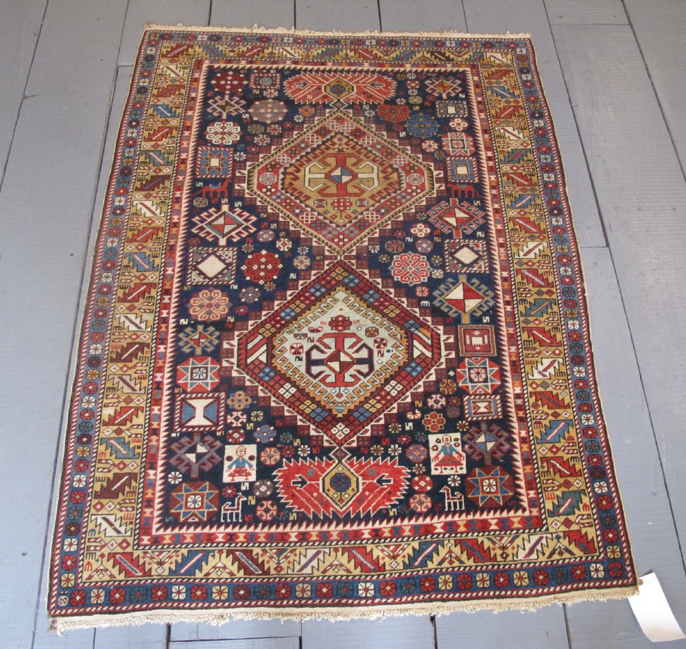 Exceptional Karagashli Shirvan Rug, Circa 1880 1.50m x 1.15m (59