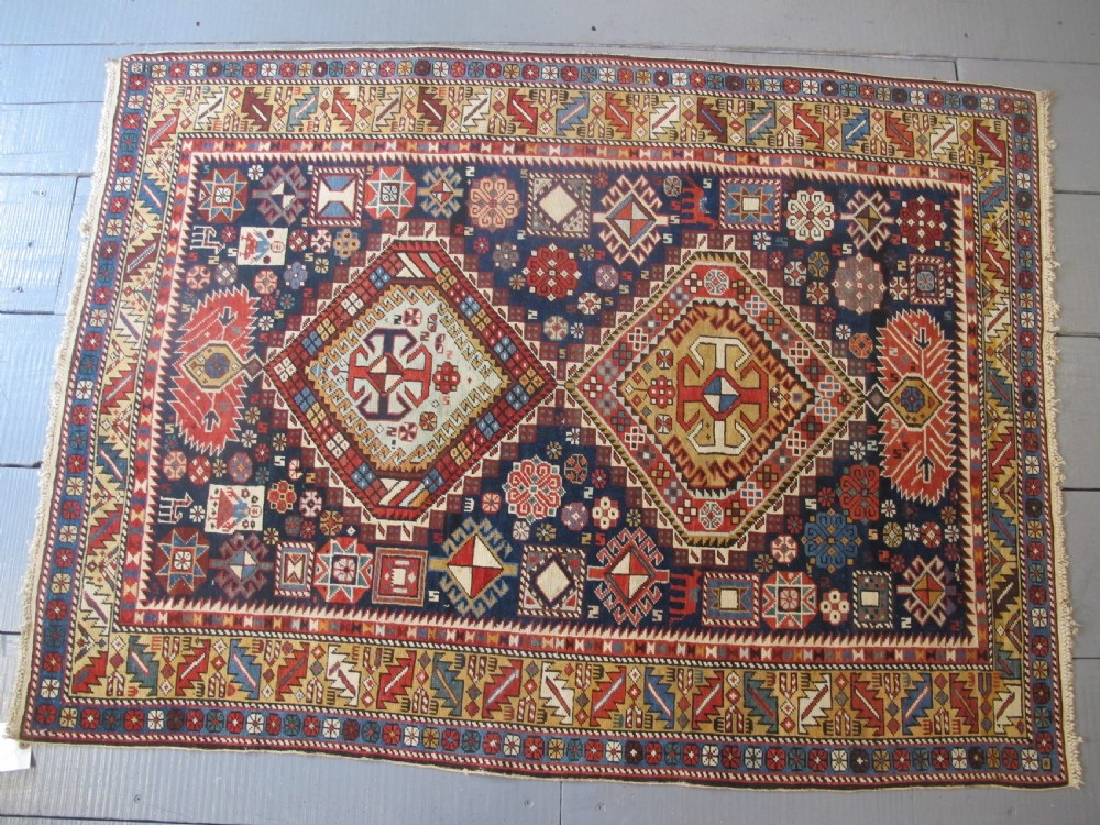 Exceptional Karagashli Shirvan Rug, Circa 1880 1.50m x 1.15m (59
