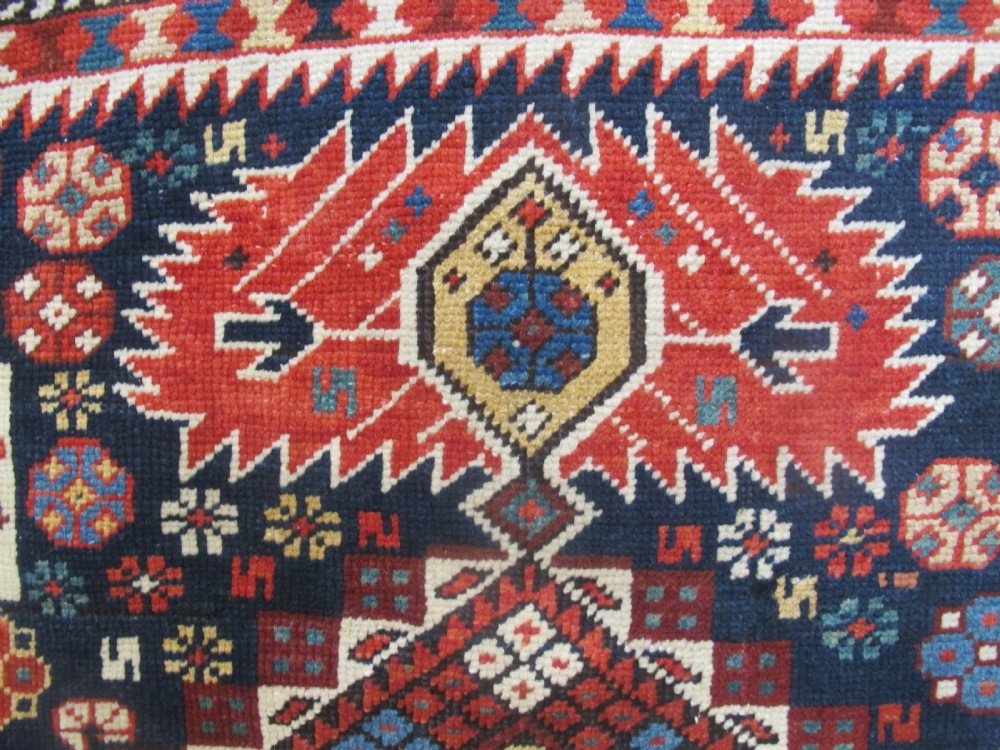 Exceptional Karagashli Shirvan Rug, Circa 1880 1.50m x 1.15m (59