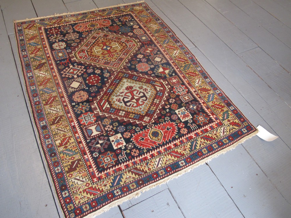 Exceptional Karagashli Shirvan Rug, Circa 1880 1.50m x 1.15m (59