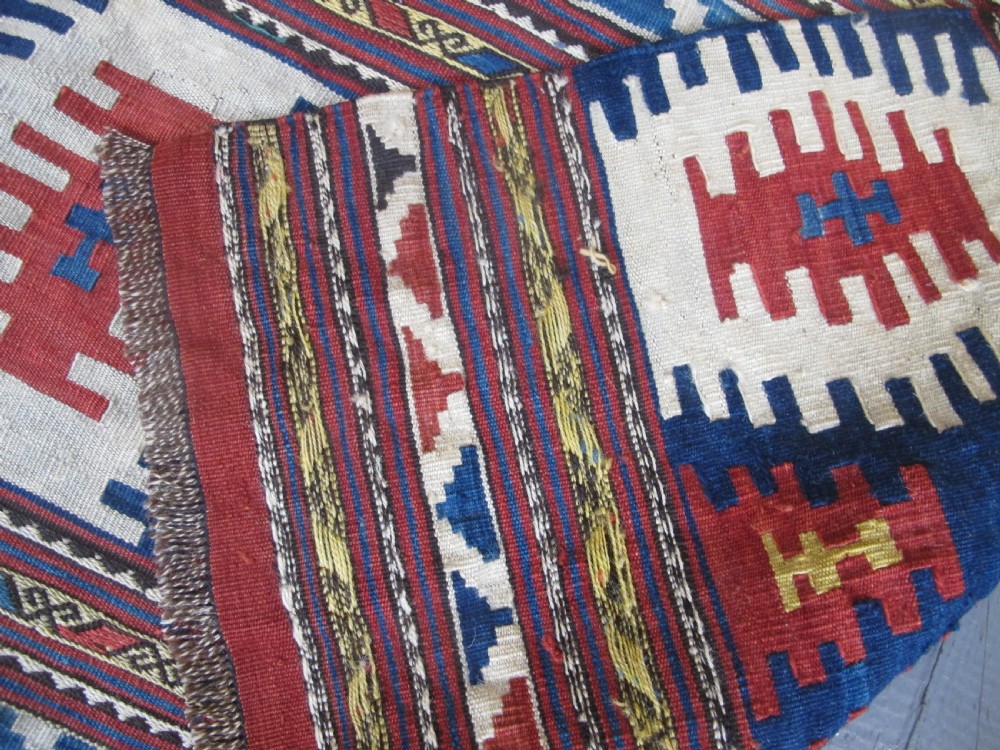 Shahsavan Kilim Panel, Caucasus, circa 1880 View VIII