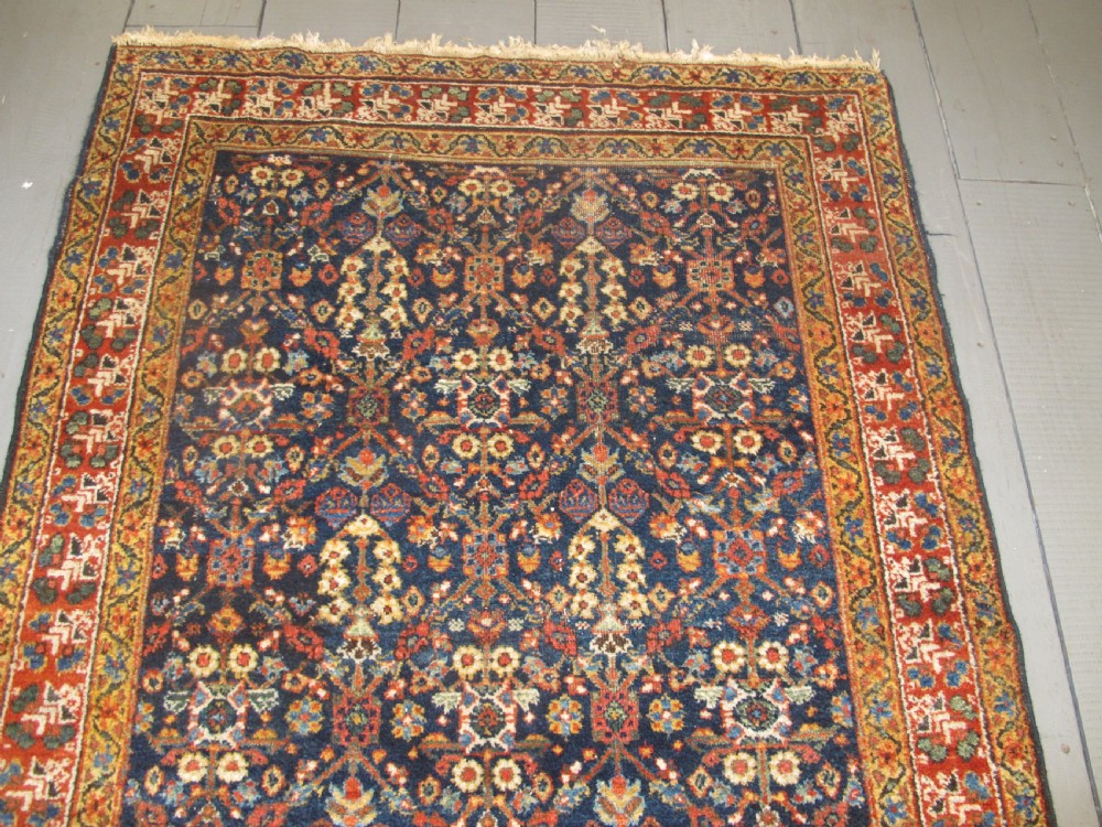 Mahal Long Rug, West Persia, Circa 1890, 3.10m x 1.44m View VII