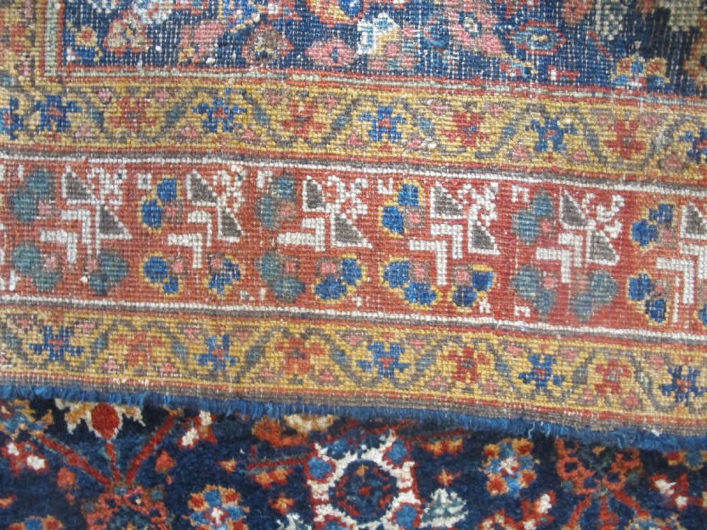 Mahal Long Rug, West Persia, Circa 1890, 3.10m x 1.44m View IX