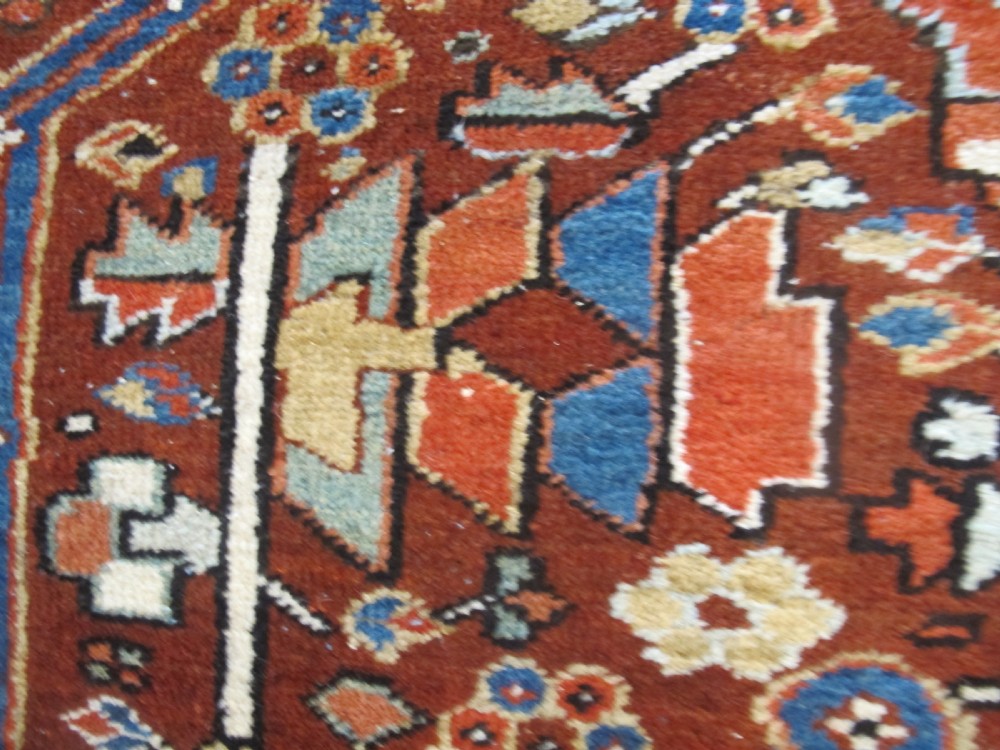Very Unusual Heriz Carpet, Circa 1890, 3.48m  x2.52m (11'4