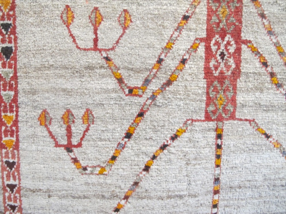 Persian Gabbeh Rug, Circa 1930, 1.98m x 1.27m View V