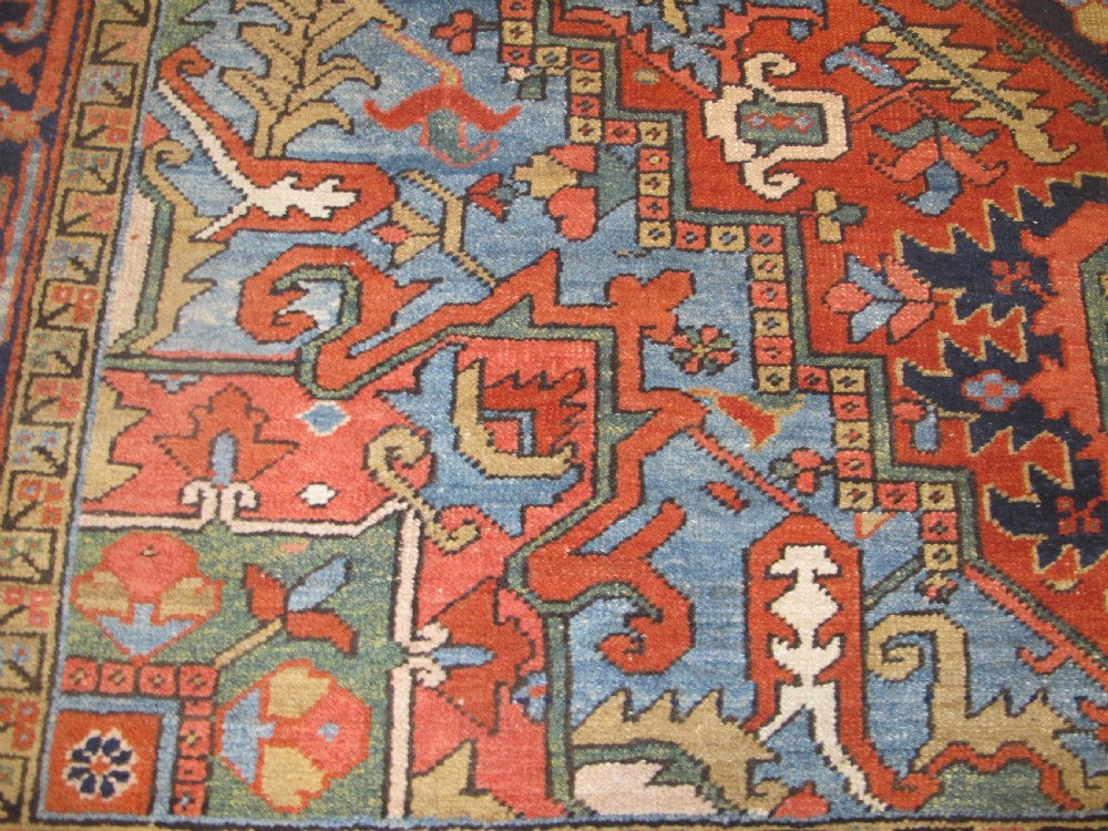 Heriz Carpet, Circa 1890, 3.02m x 2.16m View VI