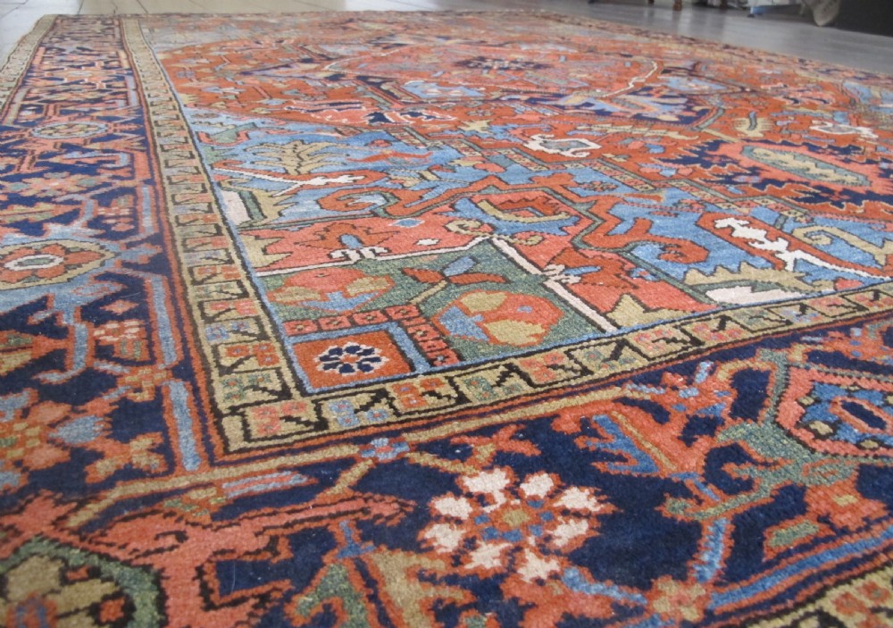 Heriz Carpet, Circa 1890, 3.02m x 2.16m View XII