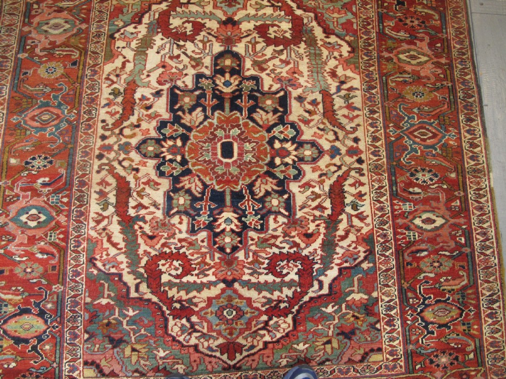 Fine Serapi Rug, Circa 1880, 1.68m x 1.56m View III
