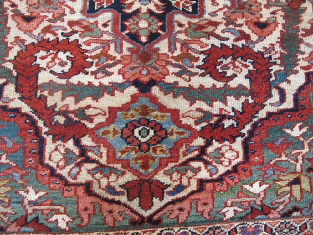 Fine Serapi Rug, Circa 1880, 1.68m x 1.56m View X